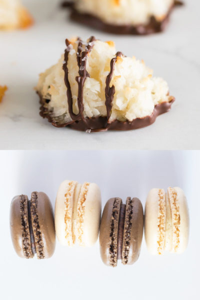 Macaron vs Macaroon what is the difference. French Macaron Vs Coconut Macaroon