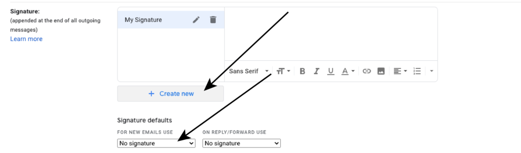 Create and Edit an Email Signature in Canva for Gmail