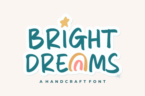 Bright Dreams Rainbow FREE font
