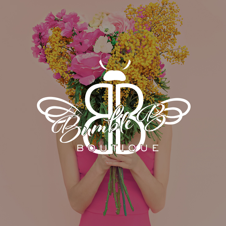 Bumble Bee Boutique Logo for Women's trendy clothing and fashion