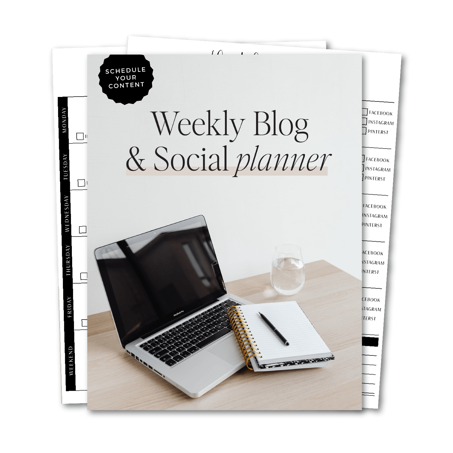 Weekly Blog Planner