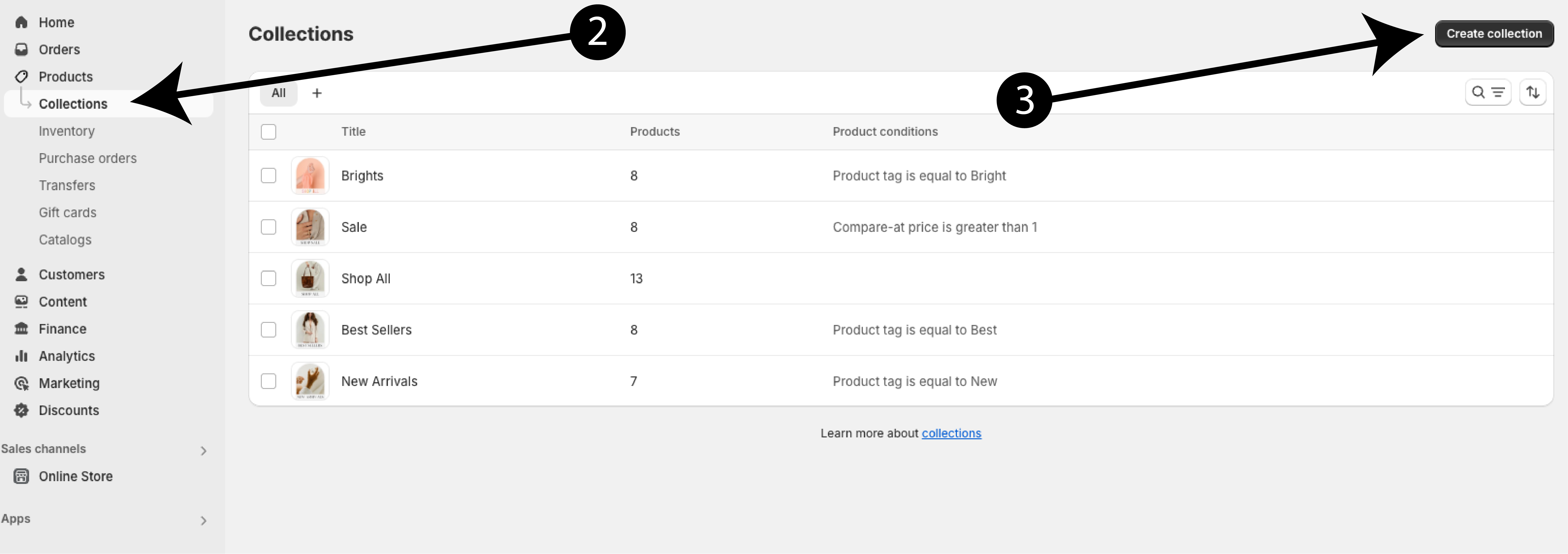 Setting Shopify Product Collections, Categories and More