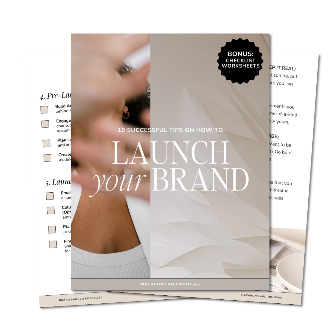 E-Book Launch Your Brand