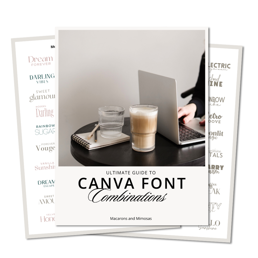 Canva Font Pairing Guide