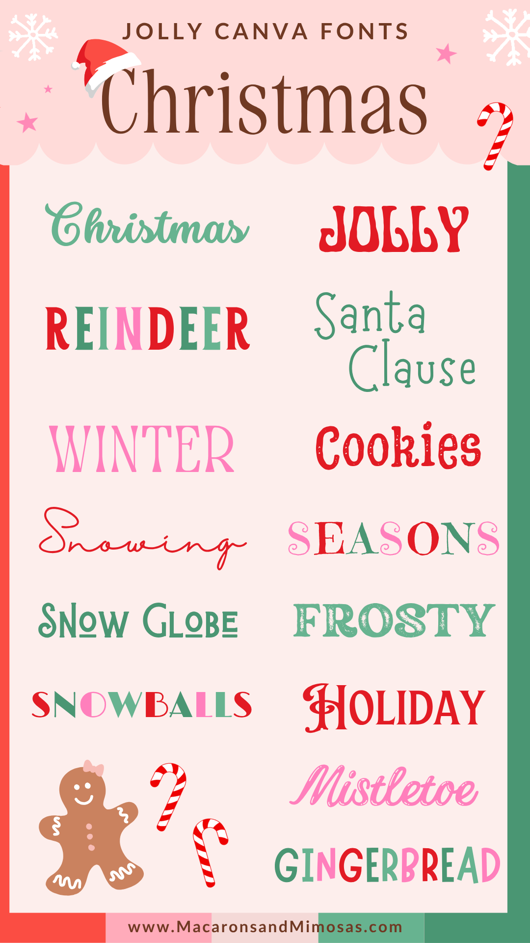 Best Holiday Canva Fonts – Spooky Halloween Fonts and Jolly Christmas Font Pairings
