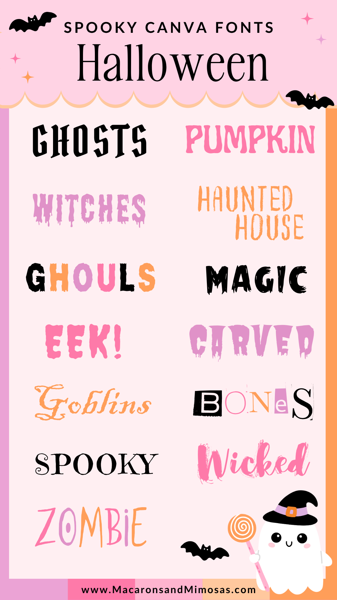 Spooky Canva Halloween Fonts – Creepy, Scary, and Horror Fonts for Halloween Designs