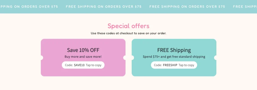 Copy-to-Clipboard Coupon Code Section for Shopify Theme Easy to Code