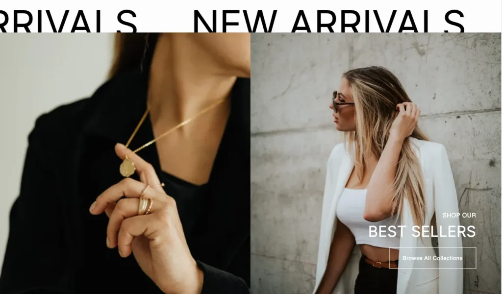 Custom Shopify Theme section for Hero Banner with custom animated fonts and rotating images