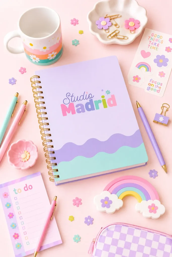 Cute Stationery Planner Shopify Theme