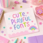 16 Best Cute Canva Fonts for Playful, Dreamy Brands