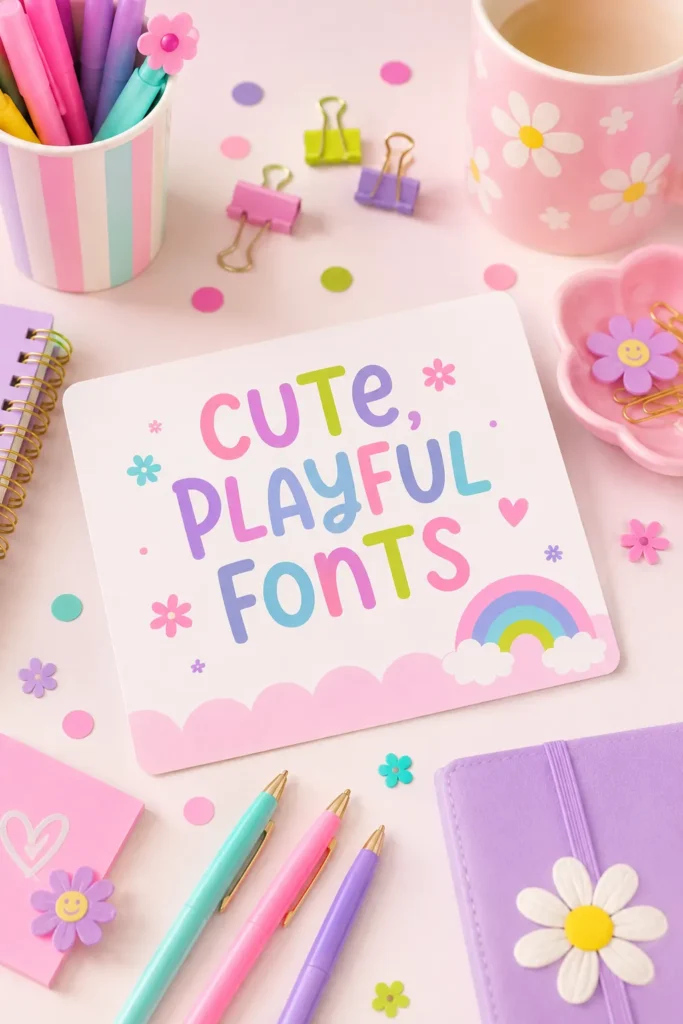 16 Best Cute Canva Fonts for Playful, Dreamy Brands