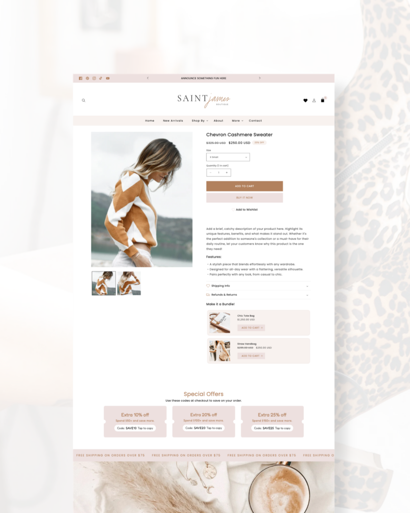 Boutique Fashion Theme for Shopify