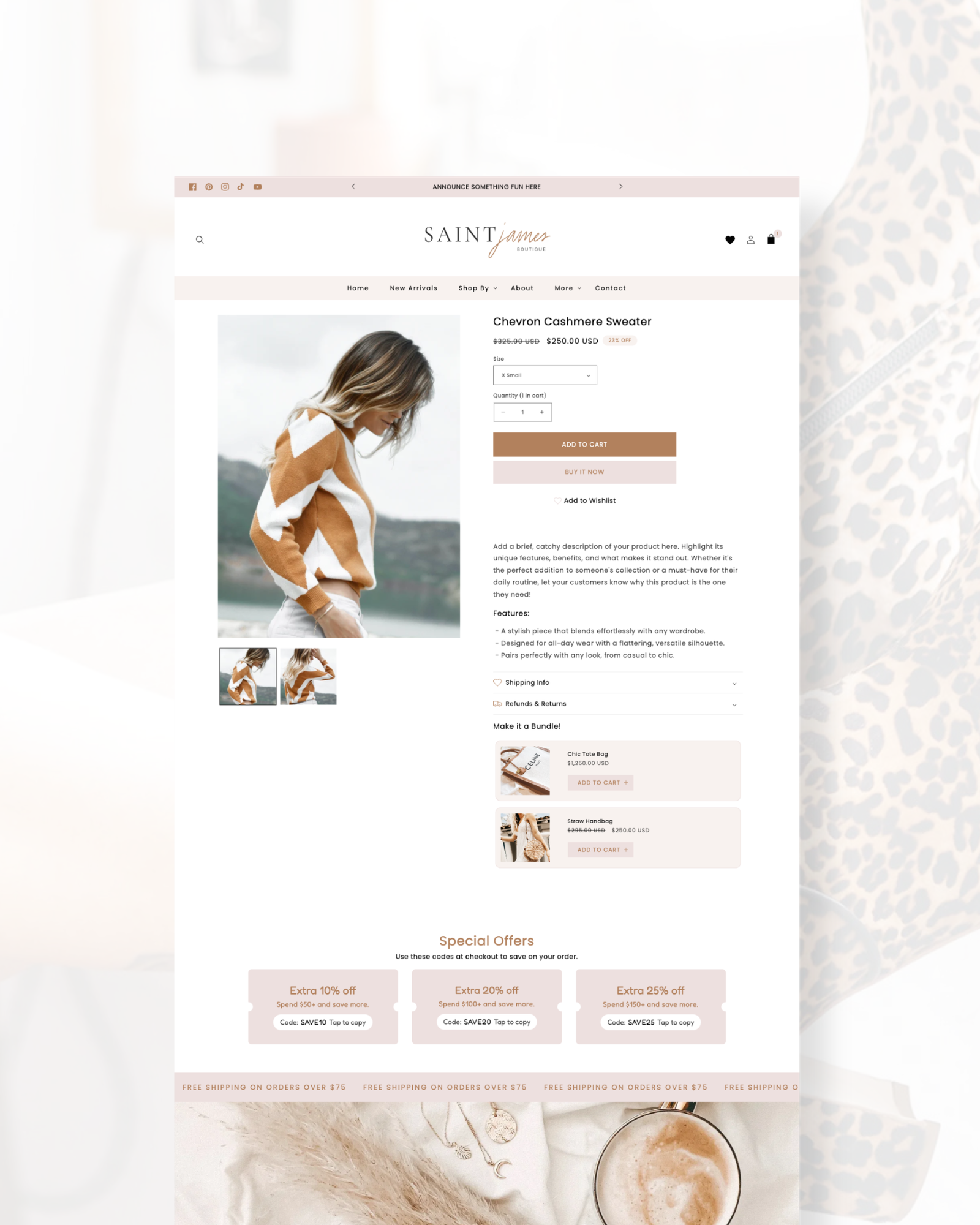 Boutique Fashion Theme for Shopify