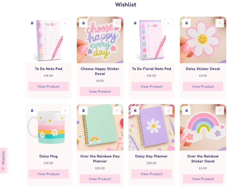 Shopify Built in Wishlist no Apps needed