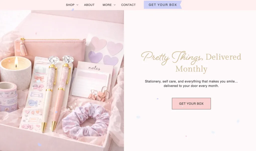Shopify Hero Banner with custom font upload fully editable in shopify customizer. 
