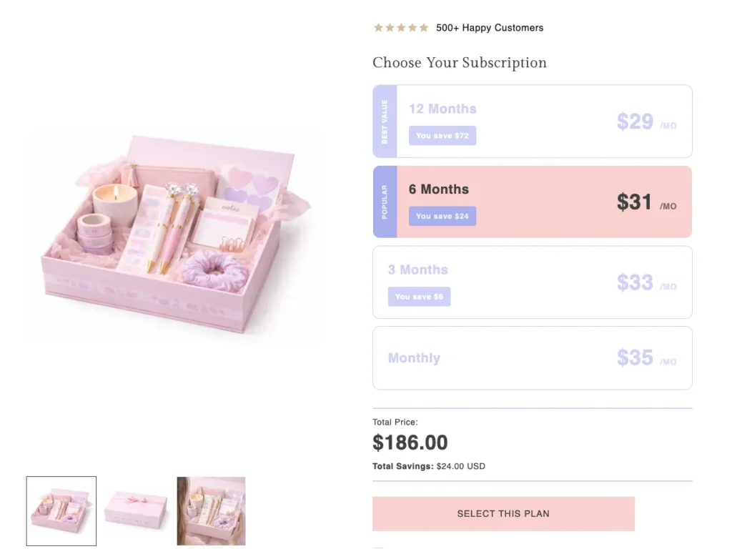 The BEST Shopify Subscription Box Theme for beauty boxes, candle clubs, snack drops, pet boxes, jewelry subscriptions, stationery surprises, self-care bundles 