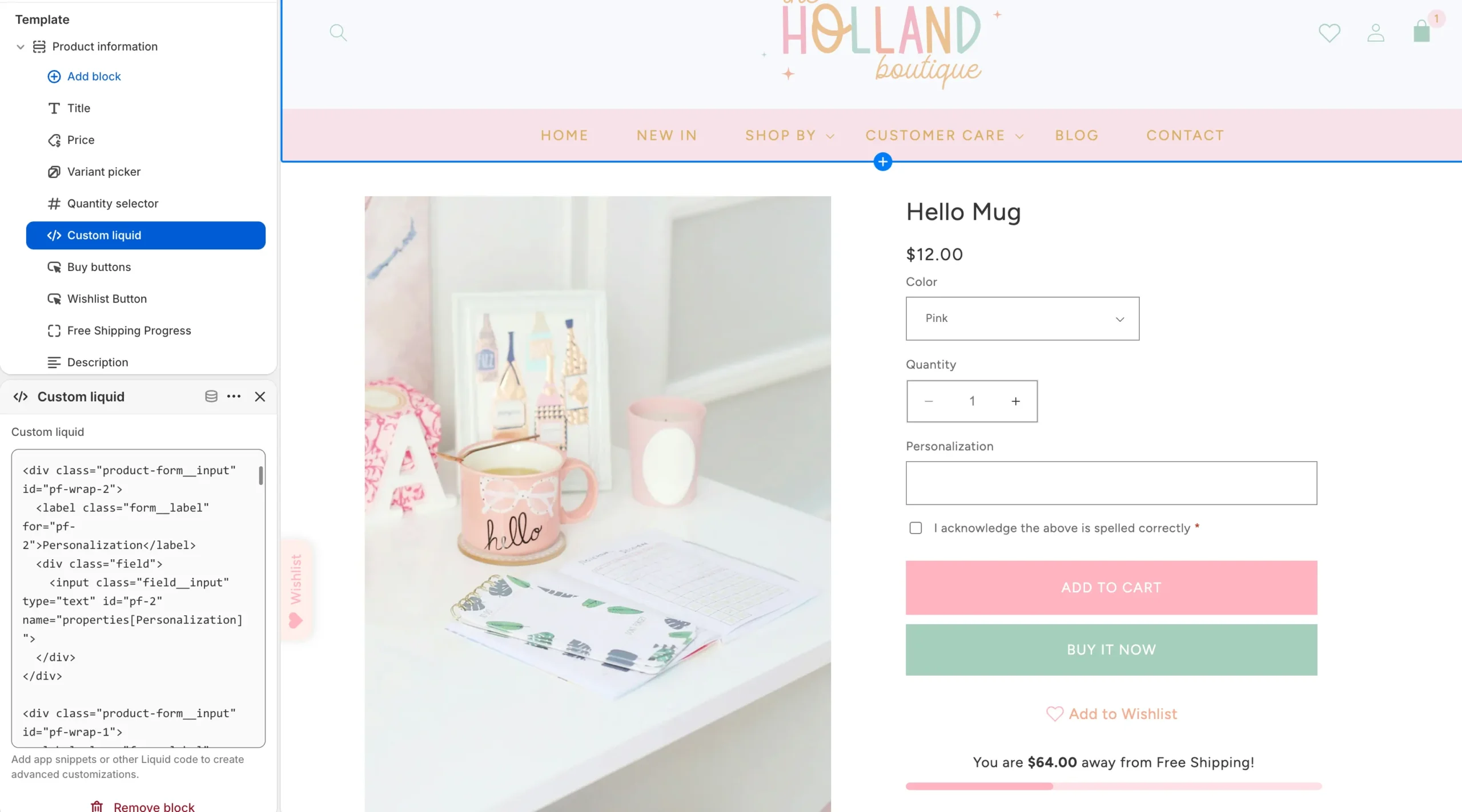 Add a Personalization Box to Shopify for Free (No App Required)