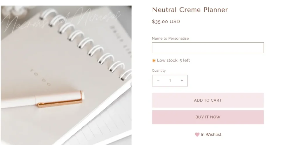 Product Personalization Fields for Shopify