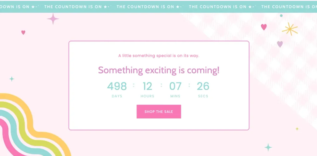 Shopify Countdown Launch Timer