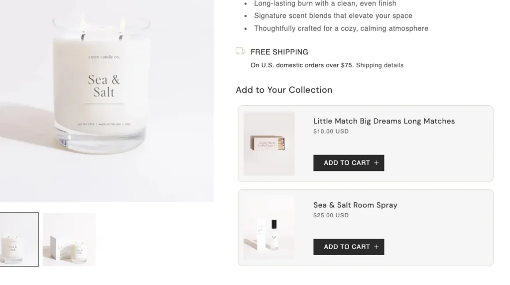 Shopify Product Upsells & Bundles Section