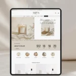 Best Shopify theme for candle brands - Aspen Theme