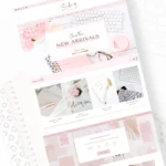 Prettiest Rose Gold Shopify Theme for Boutiques & Girly Brands