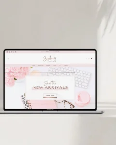 Prettiest Rose Gold Shopify Theme for Boutiques & Girly Brands
