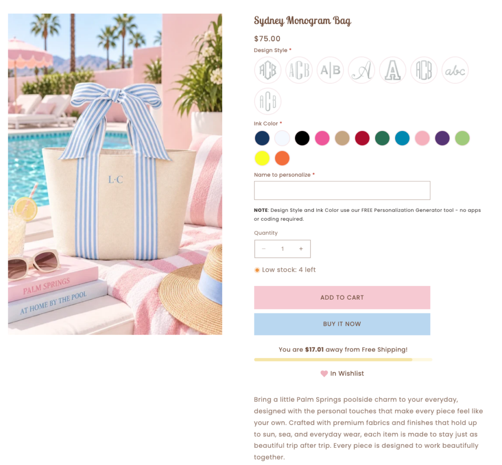 Product Personalization Fields for Shopify Theme no Apps