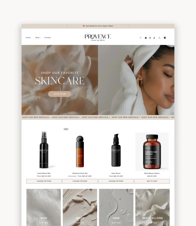 Skincare & Beauty Shopify Theme